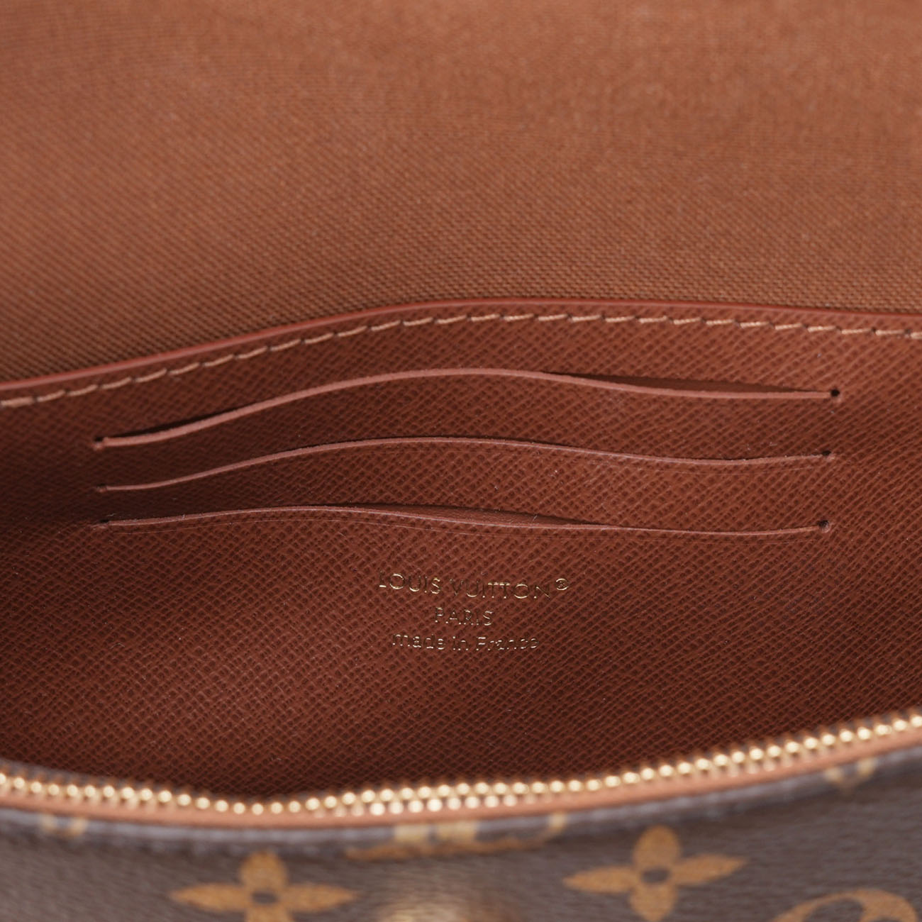 LOUIS VUITTON(USED)루이비통 M81911 월릿 온 체인 아이비